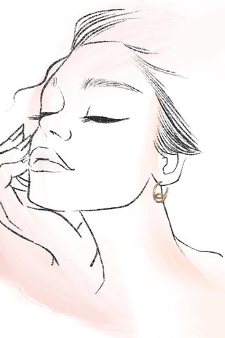 Stay Sharp Huggie Earring Trio