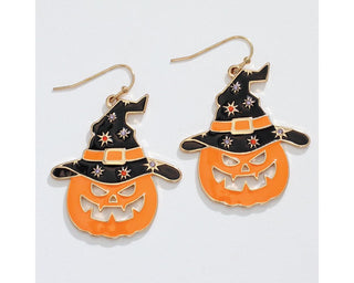 Witchy Pumpkin Earrings