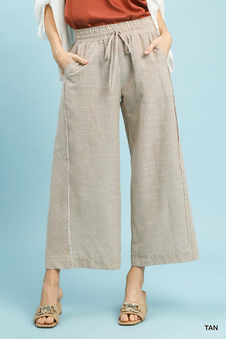 Spring Edit Pants in Tan
