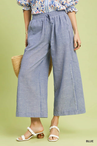Spring Edit Pants in Blue
