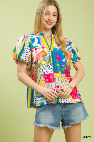 Dream Of Memories Top in Multi