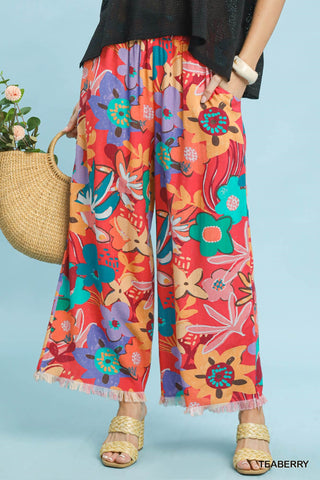 Not Divided Pants in Teaberry