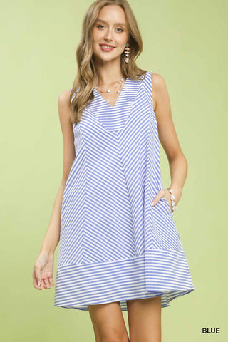 From The Beach To You Dress in Blue