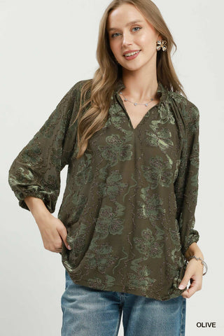 Who's Talking Top in Olive