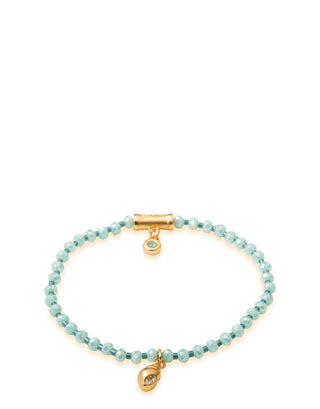 Twinkle Stretch Bracelet in Sea Foam/Shell