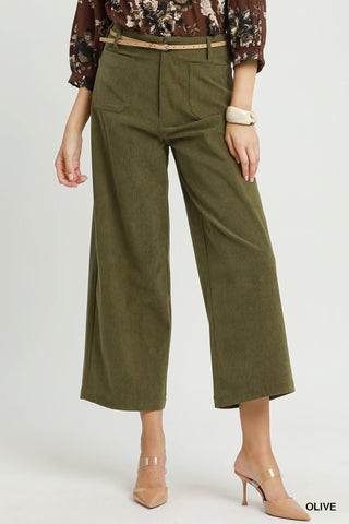 Worth My Time Pant in Olive