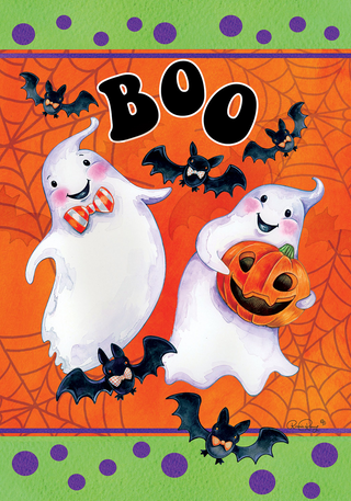 Boo Crew Mini Flag
