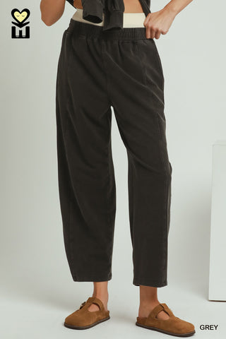 Rest Your Eyes Pant in Grey