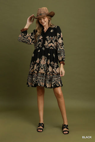 After Dark Mini Dress in Black