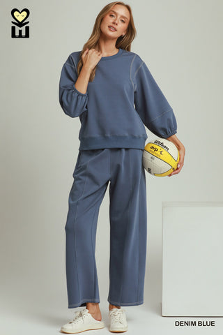 Fine Without You Top in Denim