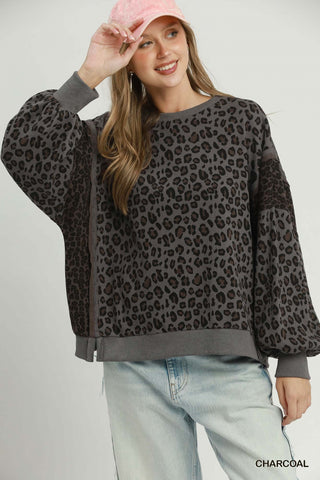Cancel Your Plans Pullover in Charcoal