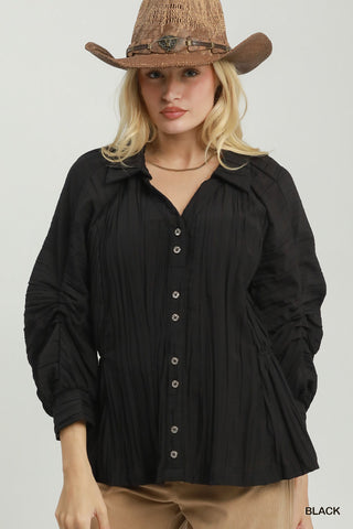 Know How It Starts Top in Black