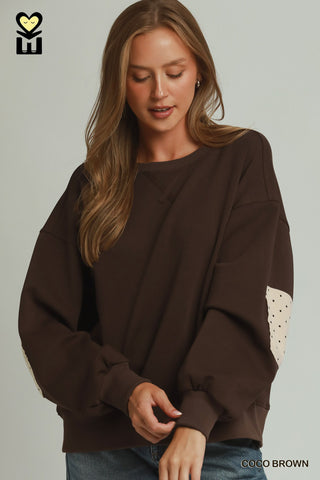 Sensing Tension Pullover in Coco Brown
