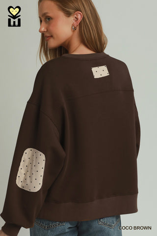 Sensing Tension Pullover in Coco Brown