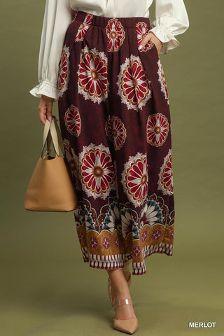 Loud & Out Pant in Merlot