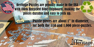 North Carolina's Most Visited 550 Piece Puzzle