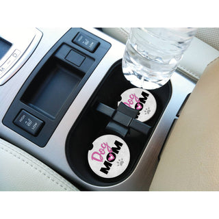 Dog Mom Bulk Absorbent Stone Car Coaster