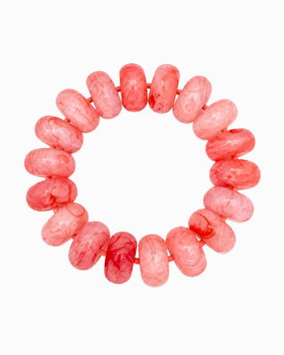 Chunky Marble Beaded Stretch Bracelet