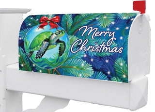 Sea Turtle Ornament Mailbox Makeover