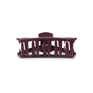 Open Hair Clip | Tiny | Burgundy Bliss