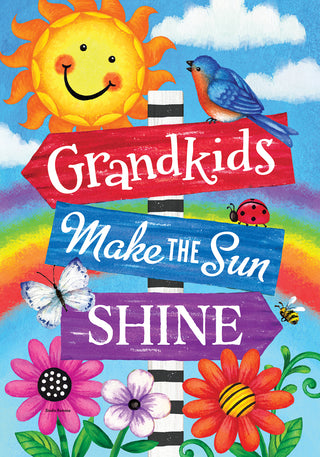 Grandkids Garden Flag