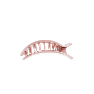 Round Flat Hair Clip | Small | Pearly Pink