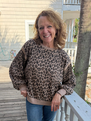 Cancel Your Plans Pullover in Mocha