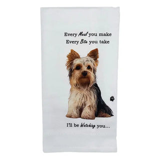 Yorkie Kitchen Towel