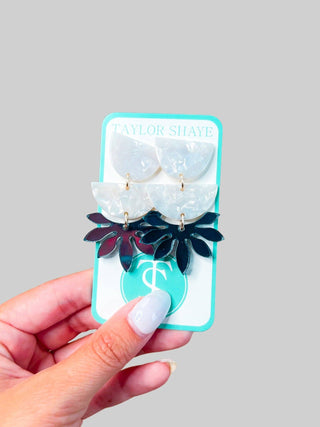 Fall Cassie Acrylic Drop Earrings