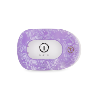 Flat Round Hair Clip | Medium | Lavender Mist