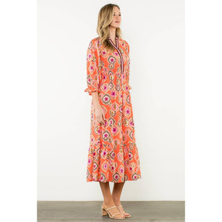 Perfect Moments Maxi Dress in Orange