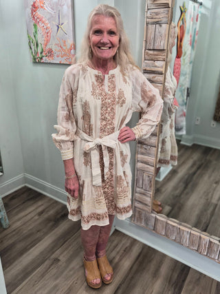 Not Like You Dress in Ivory