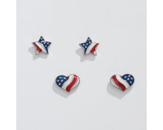 Patriotic Earring Duo