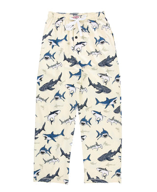 Wide Awake Shark Men's PJ Pants