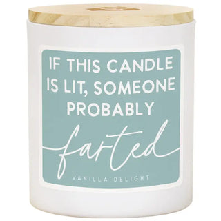 Someone Farted Candle - Vanilla Delight