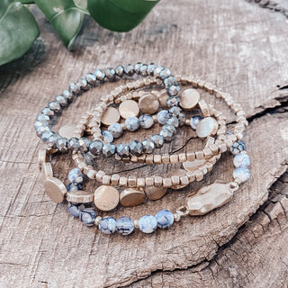 Boho Beaded Bracelet Stack