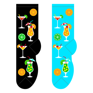 Tropical Drinks Socks