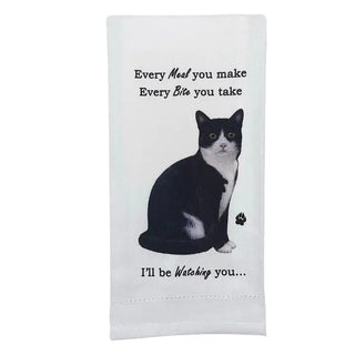 Tuxedo Cat Kitchen Towel