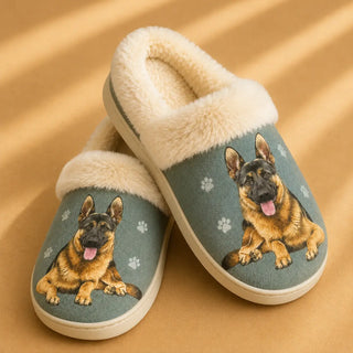 German Shepherd Slippers