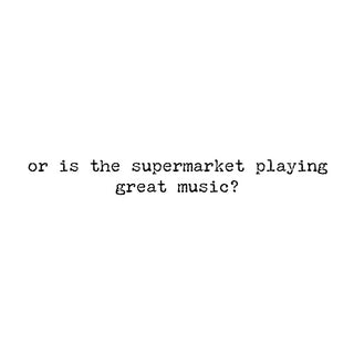Supermarket Greeting Card