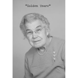 Golden Greeting Card