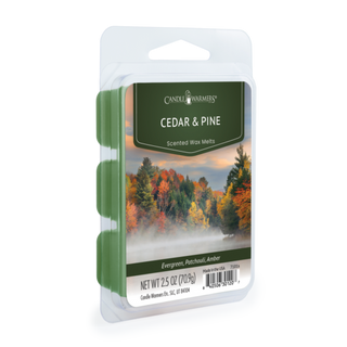 2.5 oz Wax Melt - Cedar & Pine
