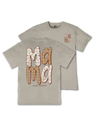 Mama Duck Miniwash Short Sleeve T-Shirt in Birch