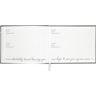 Happy Place 9" x 7" Guest Book