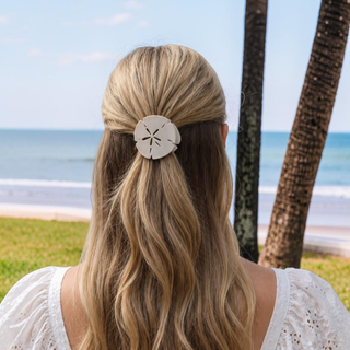 Sand Dollar | Tiny | Flat Shape Hair Clip