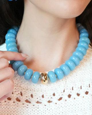 San Sebastian Beaded Resin Necklace