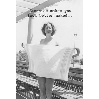 Better Naked Greeting Card