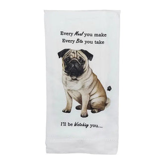 Pug Kitchen Towel