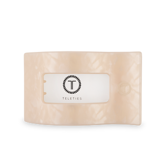 Flat Rectangle Hair Clip | Large | Soft Surf