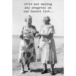 Bucket List Greeting Card